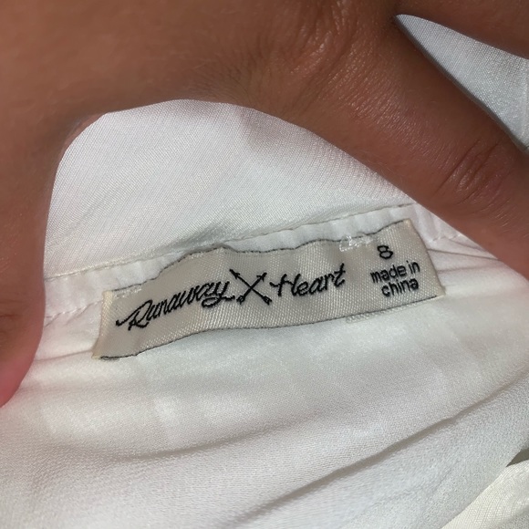 PRINCESS POLLY WHITE DRESS - Picture 6 of 8